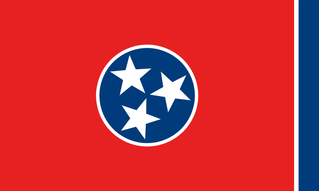 The Tennessee flag. (Nemo via Pixabay)