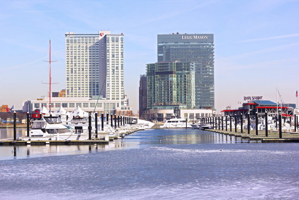 The Baltimore Inner Harbor Marriott can be seen in this January 2014 photo. (amedved/iStock Editorial/Thinkstock file)
