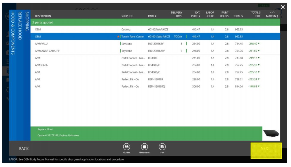 On Tuesday, CCC announced live parts pricing already available for tablet users would come to the desktop version of CCC ONE. Most collision repairers use the desktop edition. (Provided by CCC)