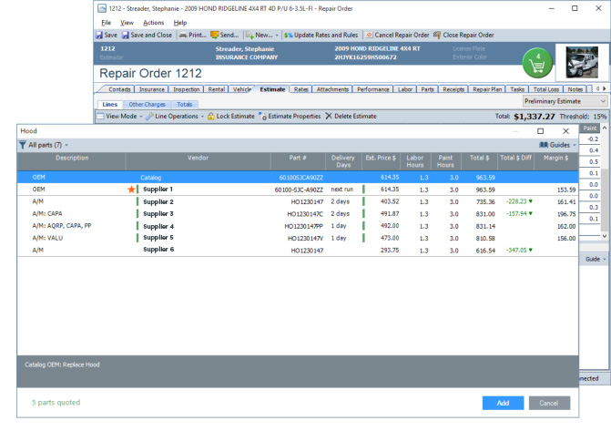 On Tuesday, CCC announced live parts pricing already available for tablet users would come to the desktop version of CCC ONE. Most collision repairers use the desktop edition. (Provided by CCC)