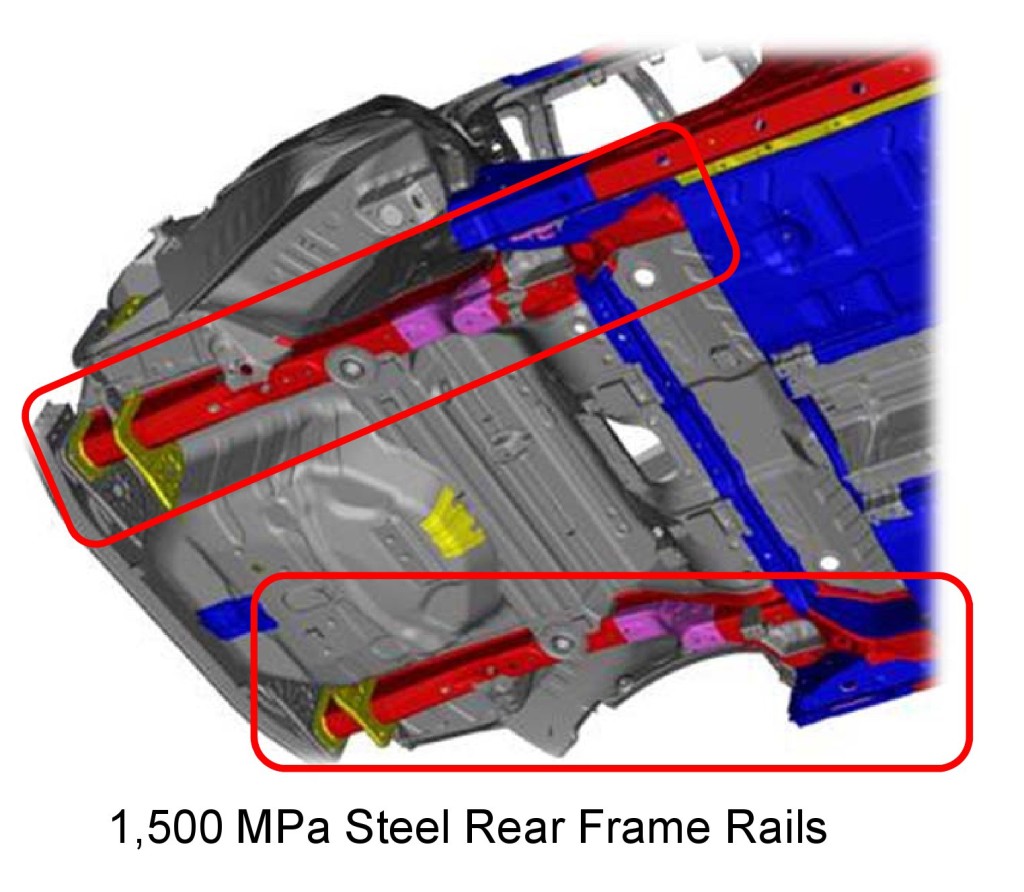 civic rear rails