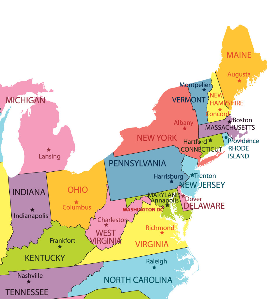 The Northeast U.S. is shown. (natasa radic/iStock/Thinkstock)