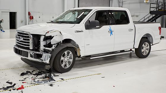 Ford Disputes Iihs Report On Aluminum F 150 Repair Costs