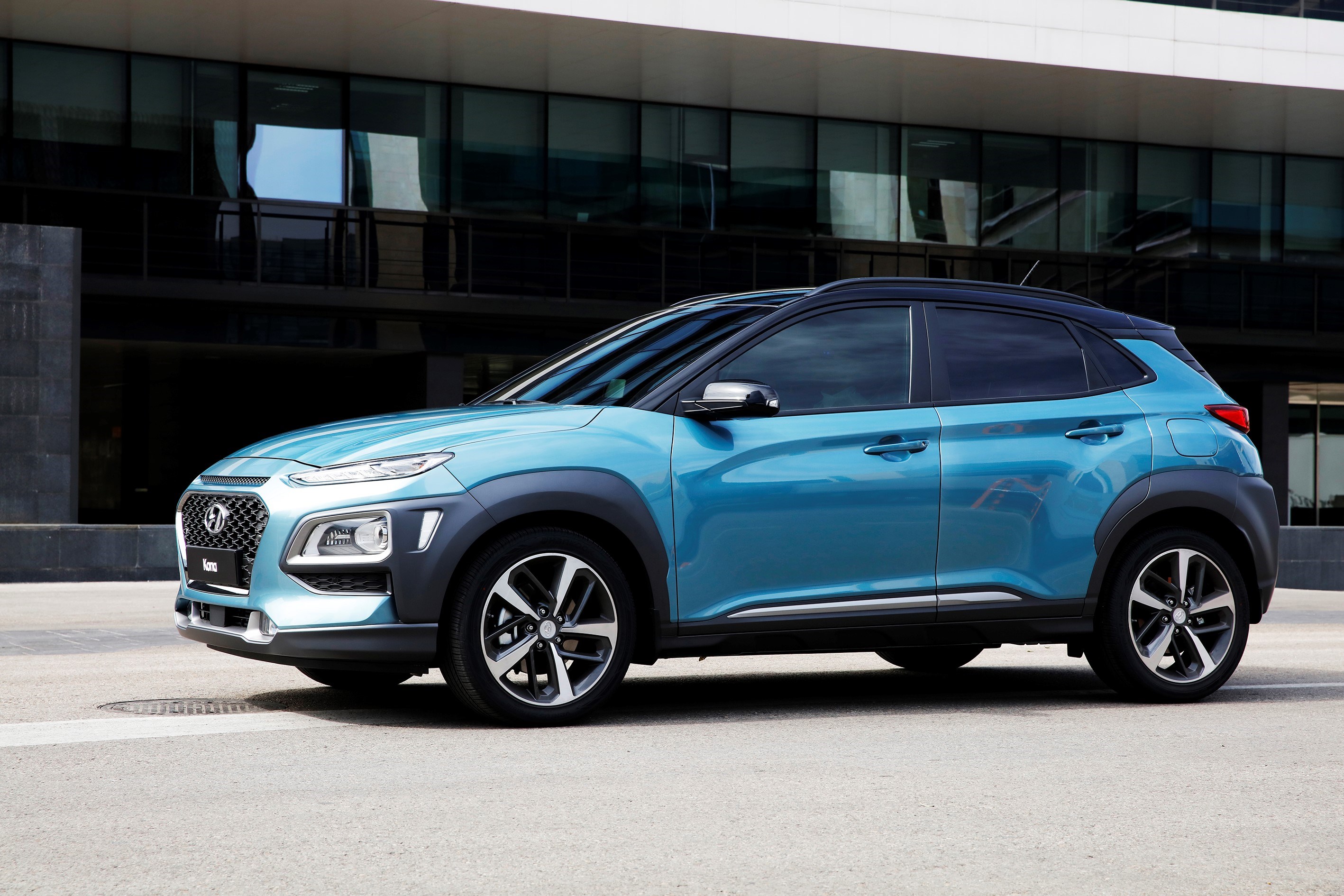 New Hyundai crossover Kona 51 advanced highstrength steel, offers two