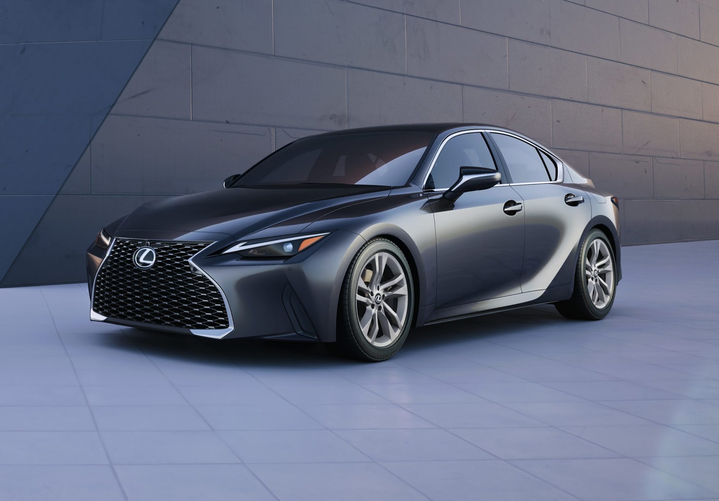 2021 lexus is adjusts body as part of 'lexus driving