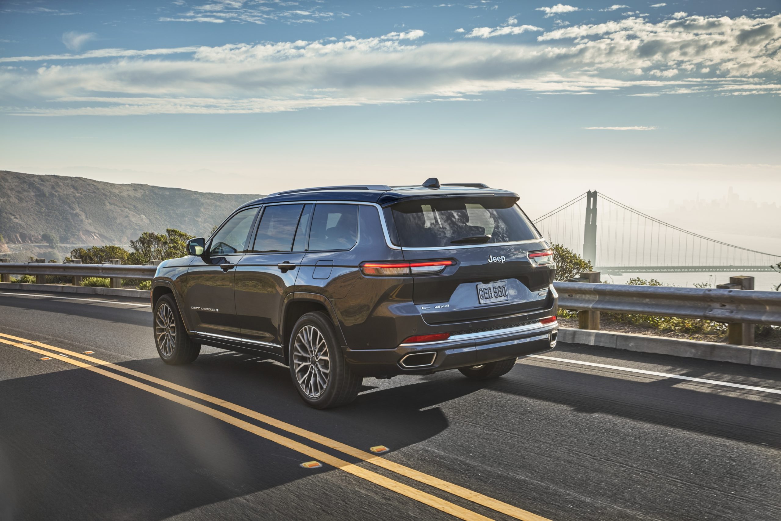 2021 Jeep Grand Cherokee L has aluminum, 3rd Gen steel