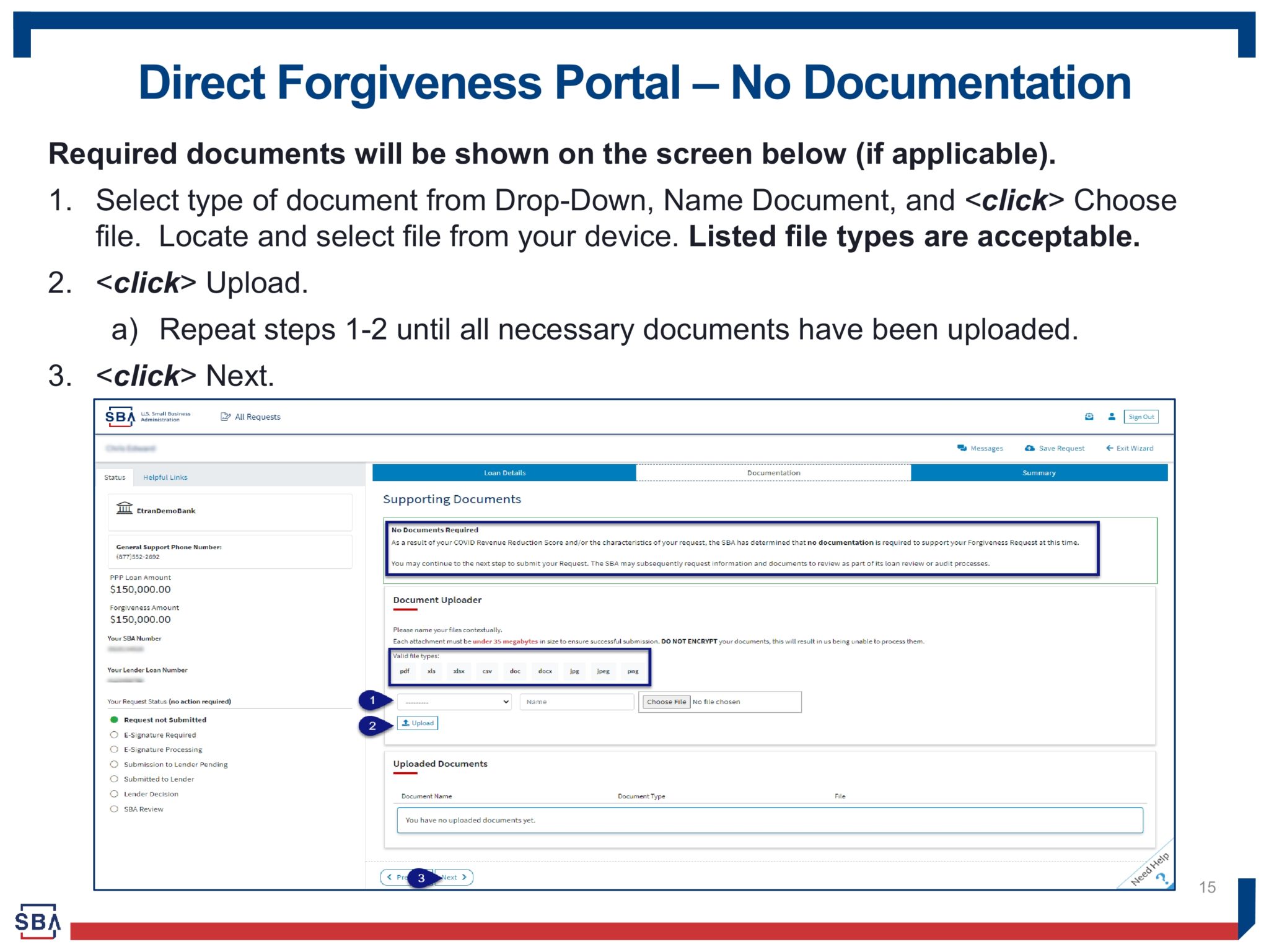 SBA opening simplified online PPP portal for loans up to