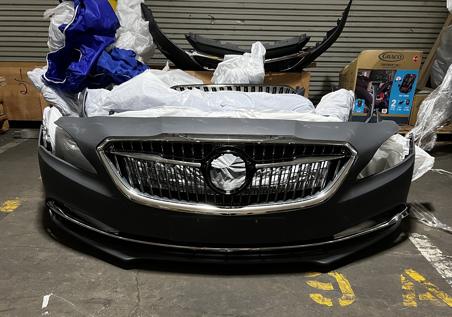 Border patrol confiscates nearly $200,000 in fake auto parts from China